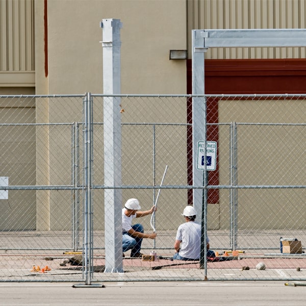 how long can i rent the temporary fence for my work site or event in Pleasant Valley West Virginia